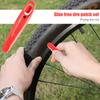 Bike Tire Repair Tool Kit Cycling Puncture Tools Biking Rubber Patch Piece Lever Sets Portable Dustproof Cycling Parts