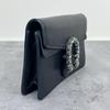 [Pre-Owned] Dionysus Tiger Head Buckle Chain Shoulder Leather Crossbody Bag Mini - Excellent #WLMX8M