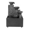 Desktop USB Water Fountain Ornament Crafts for Indoor Home Office Table Decoration