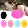 Soft Silicone Face Cleansing Brush Beauty Facial Washing Cleaning Massage Pad Deep Exfoliating Blackhead Face Tool Brushes U1F6