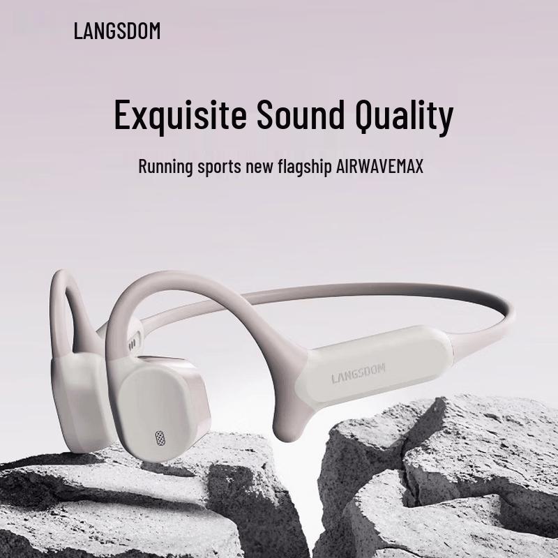 Беспроводные наушники с открытым ухом и костной проводимостью Bluetooth Langsdom AirWaveMAX