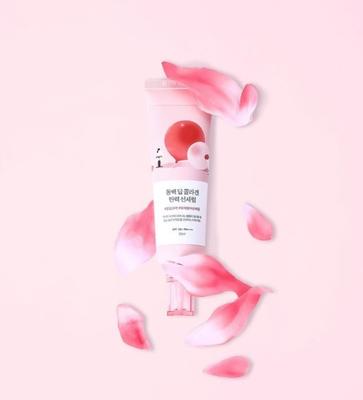 Камелия Глубокий Коллаген Укрепляющая Солнечная Сыворотка 50 мл SPF 50+ PA++++/ Увлажняющая, Корейская Косметика, Kbeauty