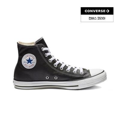 Кеды Chuck Taylor All Star Classic Кожаные Черные 132170c