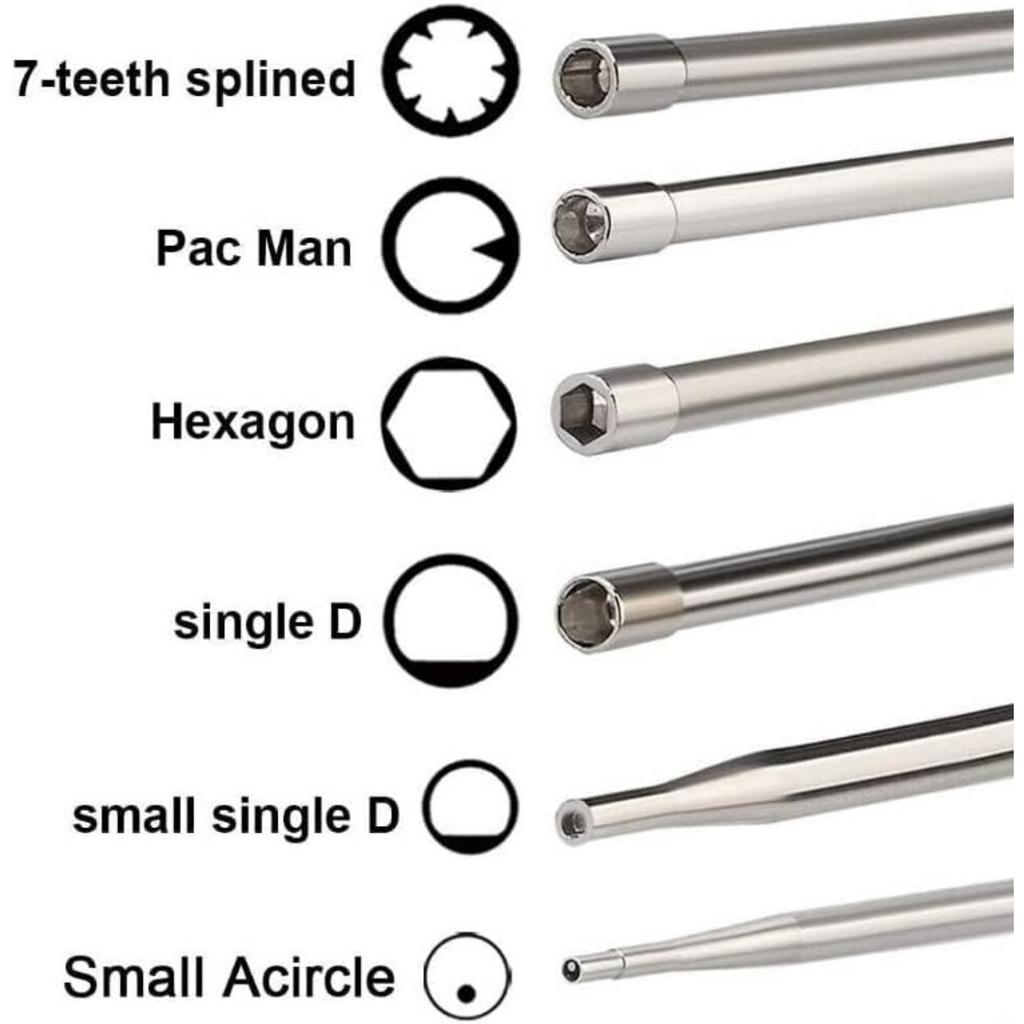 Pack of 12 Carburetor Adjustment Tool and Cleaning Kit for 2-Cycle Small Engine for Trimmer Chainsaw