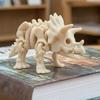 Фигурка скелета динозавра 3D-печатная фигурка костей динозавра Мини-скелет Игрушка для раскопок в песке с динозаврами Научная игра Подарки для вечеринки