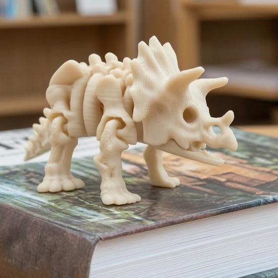 Фигурка скелета динозавра 3D-печатная фигурка костей динозавра Мини-скелет Игрушка для раскопок в песке с динозаврами Научная игра Подарки для вечеринки