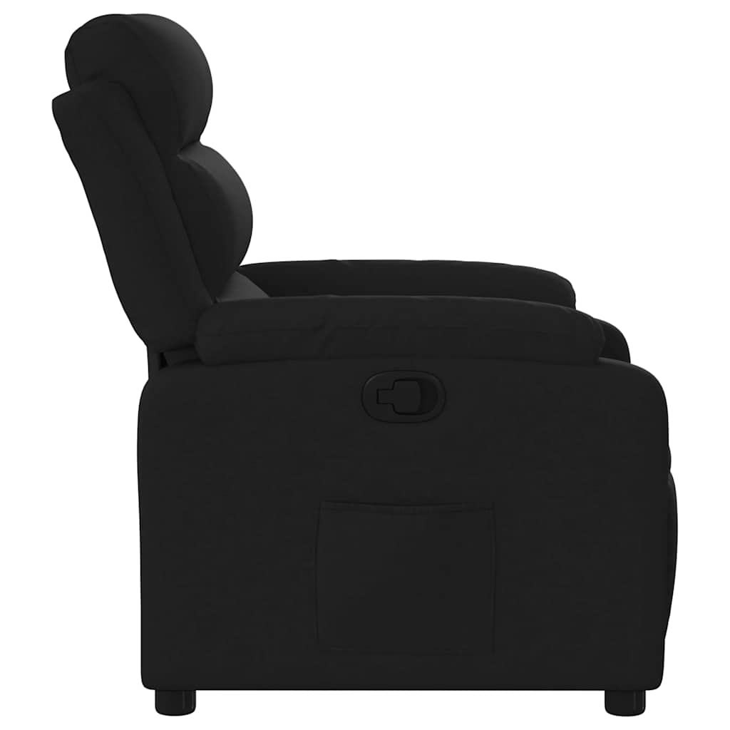 Relax Chair Black Fabric