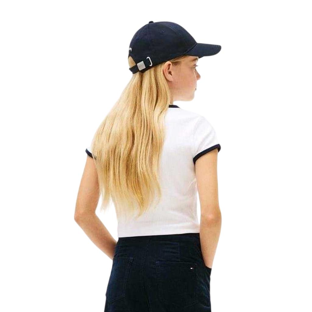 Tommy Hilfiger Childrens/Kids Heritage Ribbed Collar T-Shirt