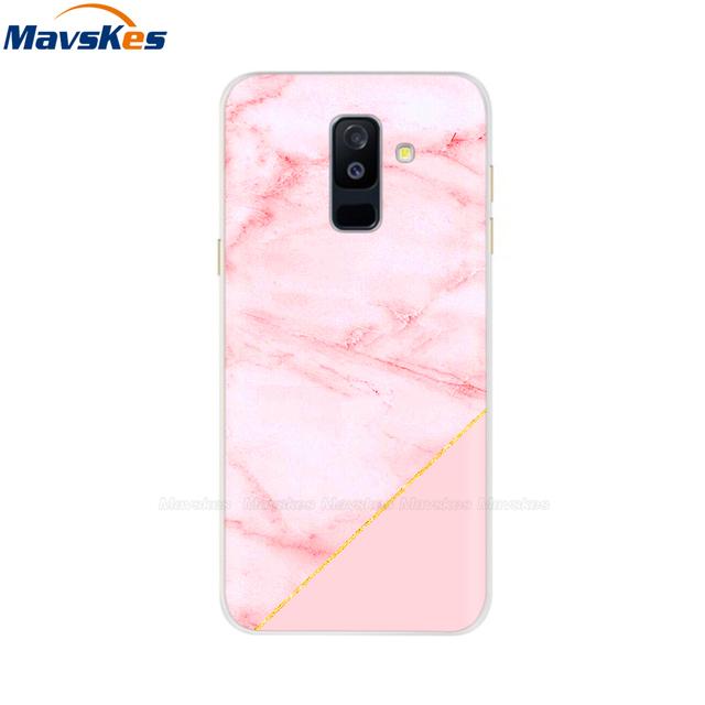 Силиконовый чехол для Samsung Galaxy A6, чехол для двух SIM-карт, Sm A600 A600f, чехол для Samsung A6 Plus A605 A605f, чехол