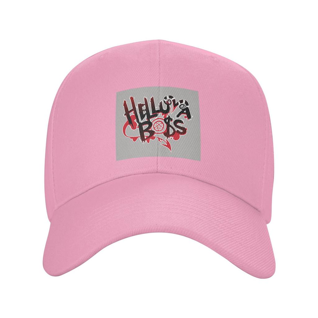 Унисекс Бейсболки Helluva Boss Луна Уличная одежда для улицы Летние Спортивные Бейсболки Кепка в стиле хип-хоп Кепки