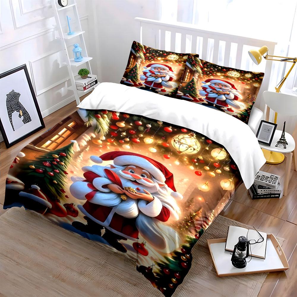Festive winter wonderland Bedding sets Duvet cover sets Duvet covers Pillowcases(1*Duvet Cover 2*Pillowcases without duvet insert)
