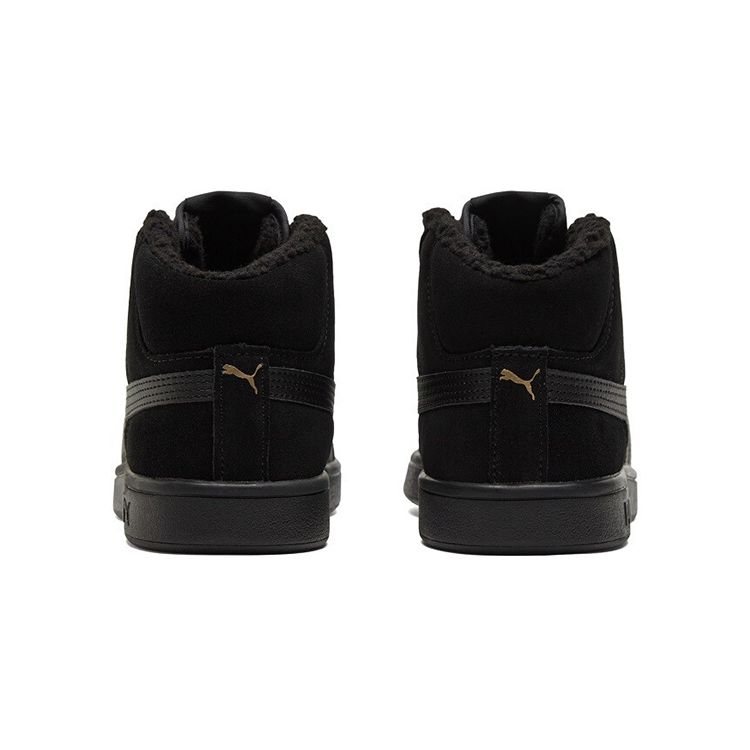 Puma Smash V2 Mid Winter Унисекс Черный Team Gold 375870-02