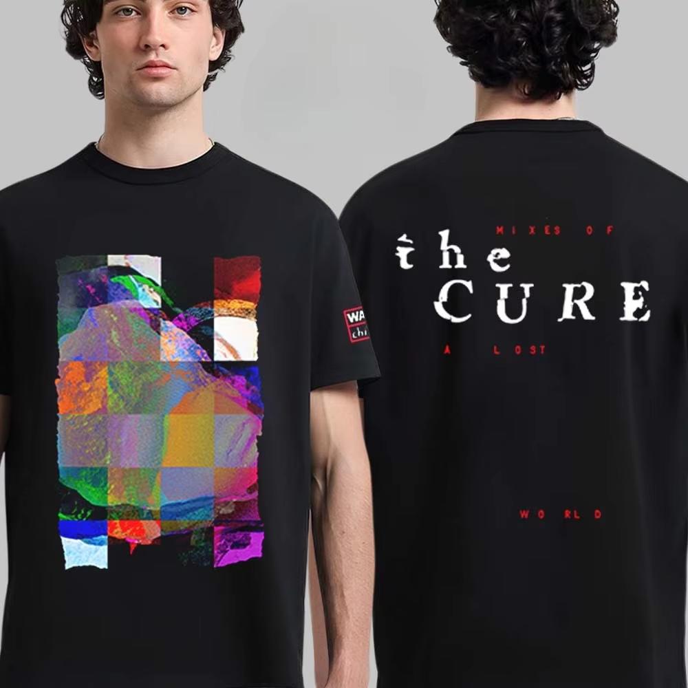 The Cure The Show Of A Lost World Graphic Tee Concert Poster Rock Streetwear Casual Unisex Top