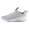 AlphaBounce Удобные Кроссовки для Бега Низкие с Круглым Носком Устойчивые к Истиранию Детские Серый Белый BB7094