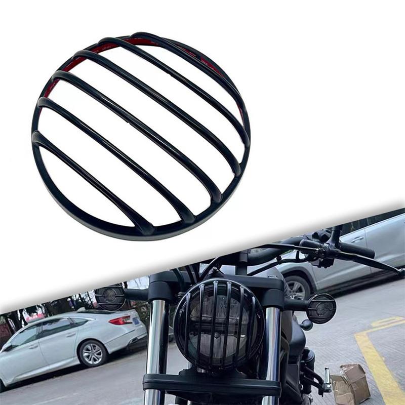 M0t-rMotorcycle Headlight Grill Cover for Honda Rebel CM500 CMX 300 500