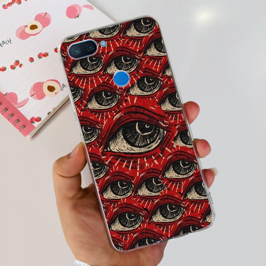 Чехол для Xiaomi Mi 8 Lite Модный Мягкий Силиконовый Чехол для Телефона для Xiaomi Mi 8 SE / Mi 8 Pro Mi8 Lite Прозрачный ТПУ Чехол Астронавт Capa