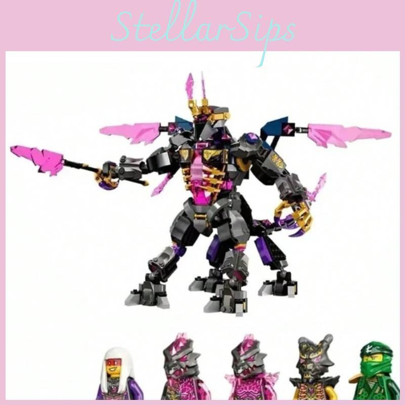 Ninjago Кристальный Король Модель из Строительных Блоков Игрушка Для Мальчиков Детей Коллекционный Подарок