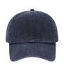 European American-style Dad Cap Washed Baseball Cap 100% Cotton Soft Crown Embroidered logo Distressed Finish Sun-protective