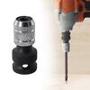 1Pcs Hex Ratchet Impact Wrench Socket Set Quick Release Tools Sleeve Adapter