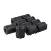 10PCS Ferrite Ring Black Clip-On Ferrite Ring Noise Suppressor Cable Clamp 13mm Ferrite Core Cord Ring Noise Filter Wire Cables