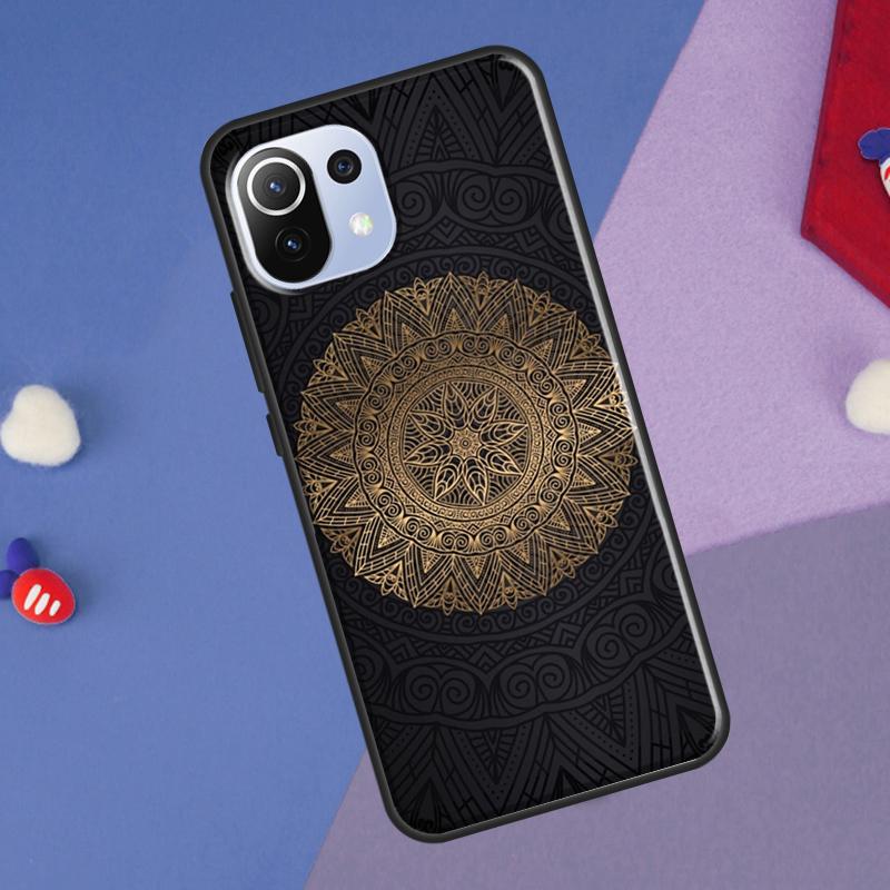 Индийский Цветочный Хна Мандала Чехол Для Xiaomi 14 Ultra 13 11T 12T 13T 14T Pro POCO X6 X7 Pro X3 X5 F3 F5 F6 M6 Pro