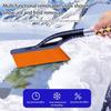 Многофункциональный скребок для льда, съемная лопата для снега для лобового стекла, прочный инструмент для удаления снега