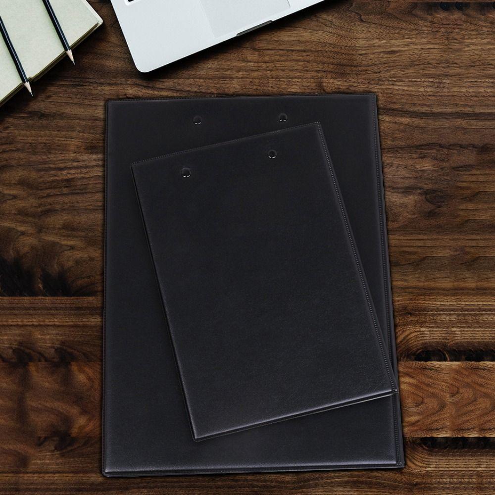 PU Leather Clip Boards A4/A5 Writing Pad Ultra-Smooth Document Holder Office Supplies