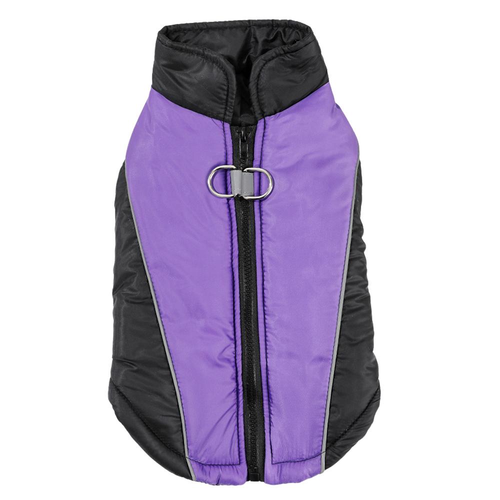 Winter Dog Clothes Reflective Waterproof Pet Jacket Vest For Small Medium Dogs Cat Chihuahua Coat With D-ring Pug Teddy Outfits