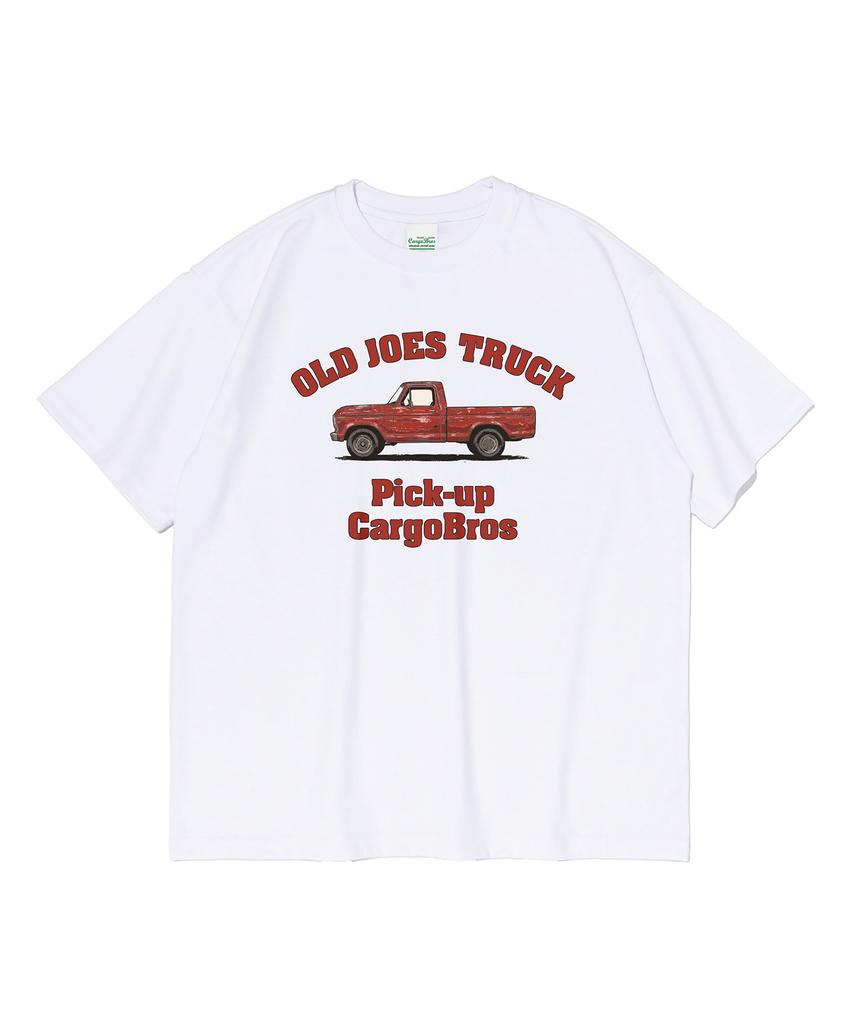 CARGOBROS Old Joe'S Pickup Short Sleeve T-Shirt (White)