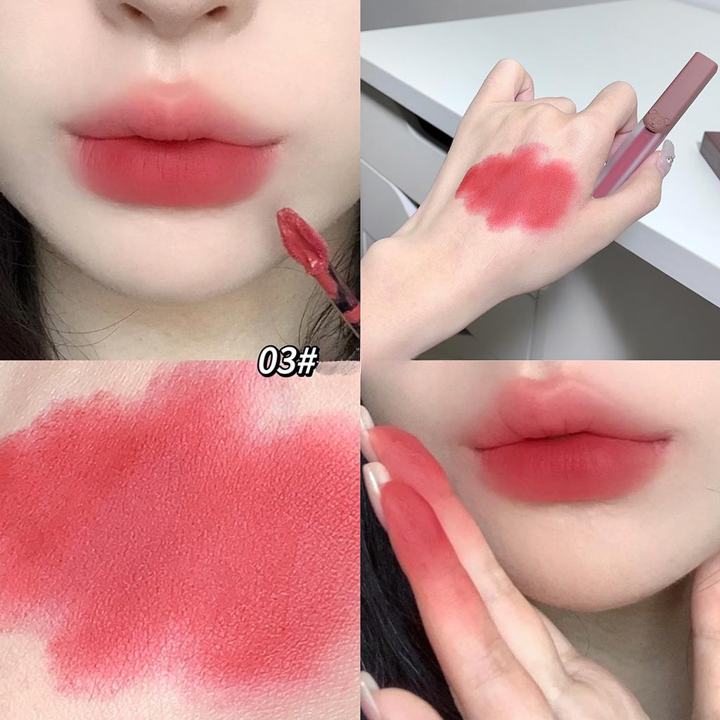 Air Lip Mud Matte Matte Velvet Long-lasting Whitening Non-fading Non-stick Cup Lipstick Lip Glaze
