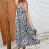 Leopard Print Dress Fashion Women's Clothing Summer Sling