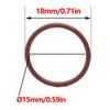 Fuel Injector Nozzle Copper Gasket O-ring Seal Kit 059130119 059130519 WHT000884 03L130277 059130277 For VW Seat Skoda 1.6