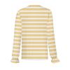 Women's Daily Casual Long-sleeved Striped Printed V-neck Top