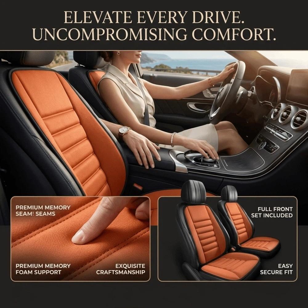 Thick Car Heightening Cushion Non-Slip Auto Seat Cushion Non-Slip Seat Pad Driving Practice