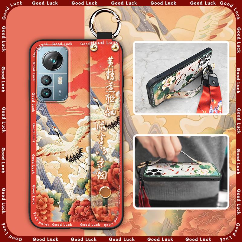 Kickstand Protective Phone Case For Blackview A85 Wrist Strap Dirt-resistant Soft case Back Cover Phone Holder Anti-dust