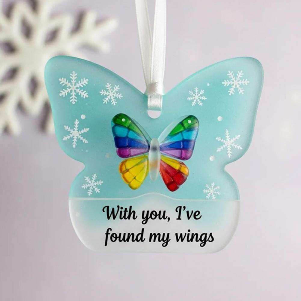 Искусство из морского стекла Орнамент дружбы Форма снежинки/ракушки Подвесные украшения на елку Ручная работа Дизайн для лучших друзей