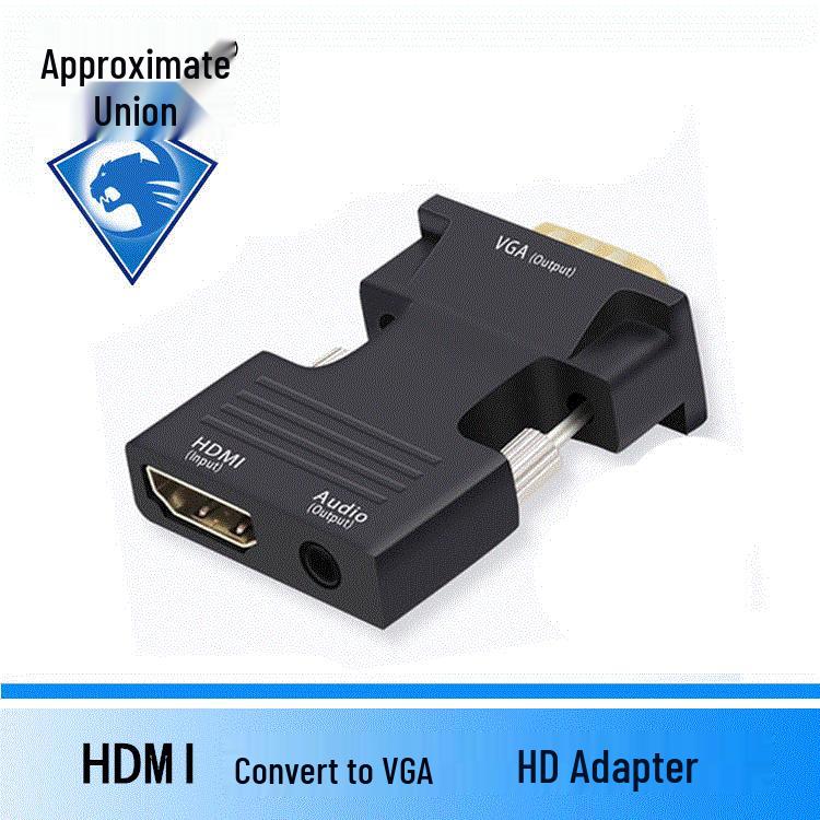 HDMI в VGA конвертер с аудио для компьютеров и проекторов
