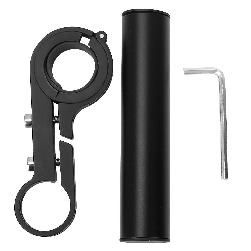 Стабильное крепление-удлинитель для велосипеда, зажим, хомут, держатель кронштейна для фонарика/фары на руль велосипеда