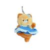 Plush Keychain Playful With Cartoon Dancing Animals Perfect For Key Accessories