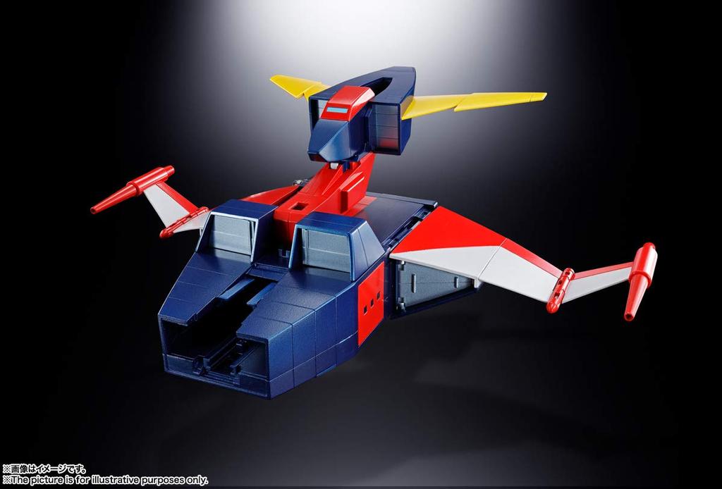 TAMASHII NATIONS Душа Чогокина Непобедимый робот Трайдер G7 240 мм Окрашенная подвижная фигурка GX-66R Приблизительно. АБС и ПВХ и литье под давлением