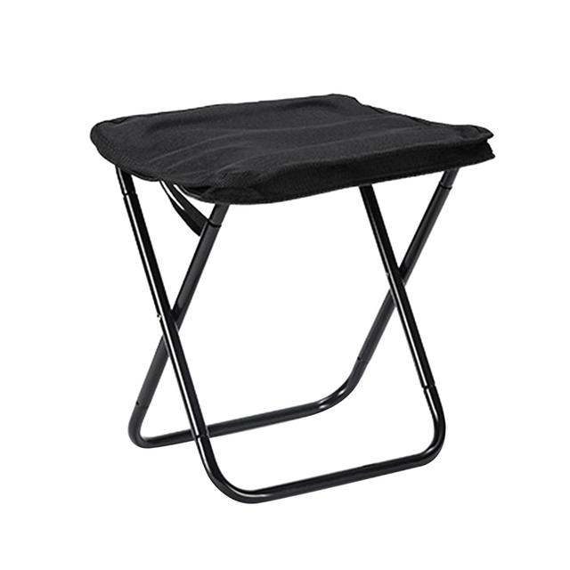 Outdoor Folding Portable Chair Picnic Camping Fishing Chair Easy To Carry Easy To Use High Load Bearing Lightweight Footrest