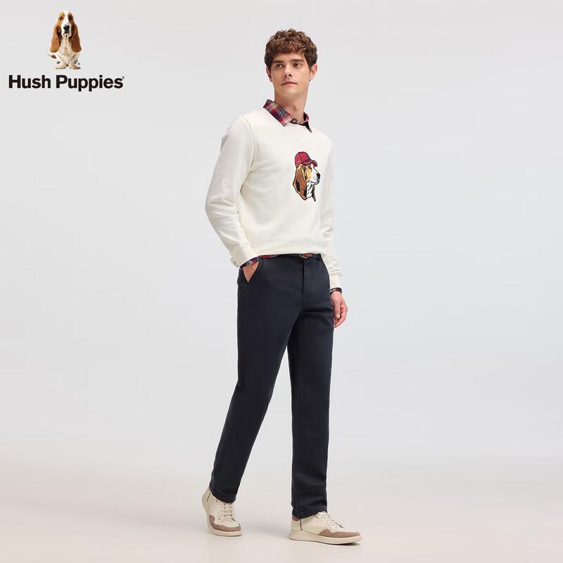 Мужские базовые повседневные брюки Hush Puppies из плетёной ткани