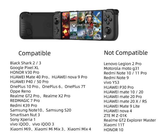 GameSir X2 Pro Xbox Мобильный геймпад для Android Игровой контроллер совместим с и Diablo Контроллер для смартфона с бонусом Xbox Game Pass Ultimate - Контроллер,