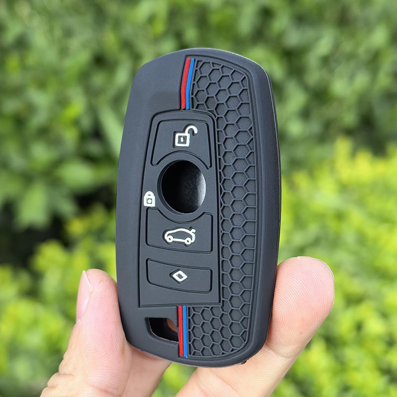 Силиконовый чехол-брелок для ключа автомобиля для Bmw F10 F20 F30 G20 G30 F15 F16 G01 G02 G05 X1 X3 X4 X5 X6 1 3 5 7 Серии G07 F34 Сумка для ключа