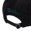 Унисекс Кепка JP PAW CORDS 6PNL CAP Шляпа черная [Jack Wolfskin] (Вельвет) [A63234 / V3]