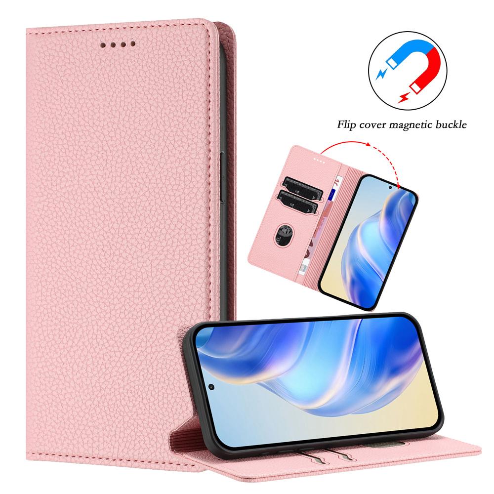 Rfid Blocking Leather Phone Case For Funda Xiaomi 15T 15T Pro 25069PTEBG 2506BPN68G Magnetic Wallet Flip Card Slot Cover