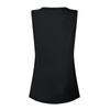Women Summer Sleeveless Casual Solid Color O-Neck T-Shirt Tops Blouse