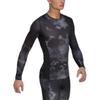 Adidas T Shirts Men's Black Crew Neck Moderate Straight Fit HK2332