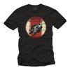 Vintage Motorcycle T Shirt With Cafe Racer