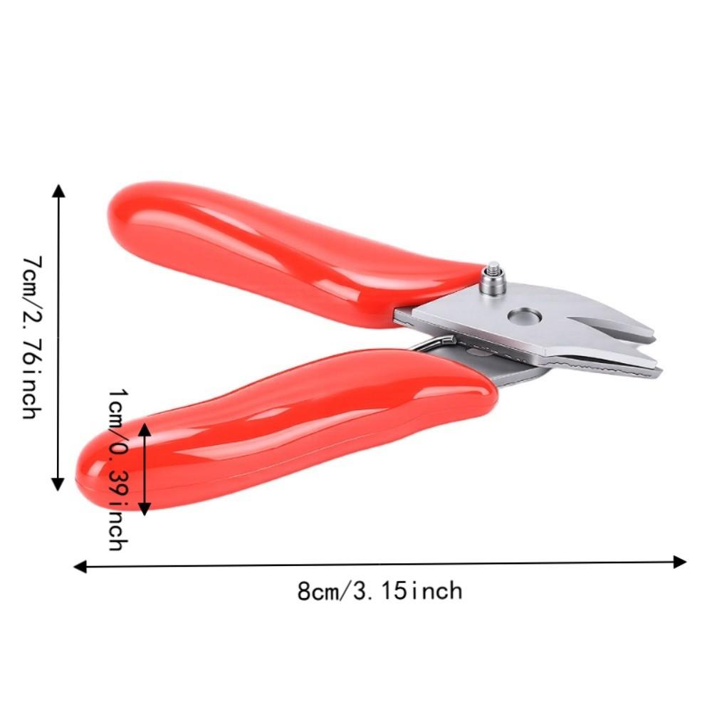Stainless Steel Pliers Badminton Grommet Tube Cutter Stringing Pliers Badminton Repair Work